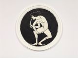 Dildo Dancer Circle by Nancy Spero contemporary artwork print