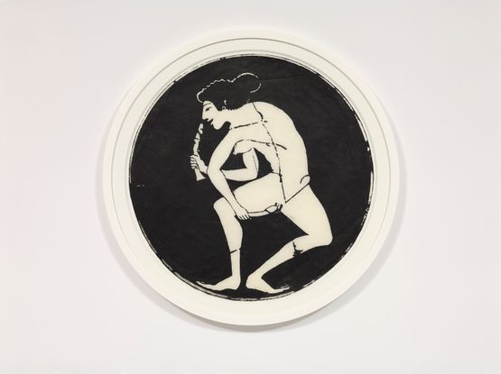 Dildo Dancer Circle by Nancy Spero contemporary artwork Print