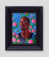 Portrait of Craig Fletcher II by Kehinde Wiley contemporary artwork painting