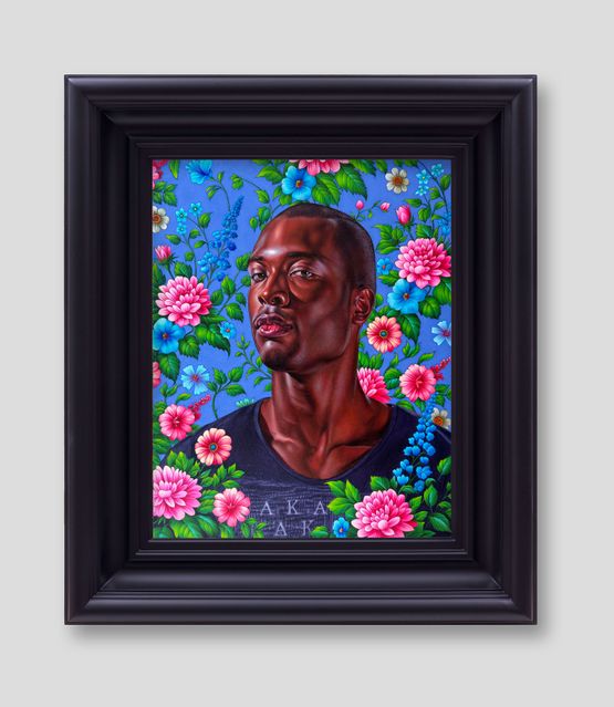 Portrait of Craig Fletcher II by Kehinde Wiley contemporary artwork Painting