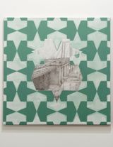 Bird - View across Williamsburg Bridge from Tung Fa Noodle Factory by Praneet Soi contemporary artwork painting