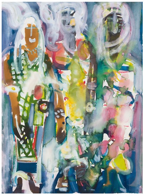 Seance by Romare Bearden contemporary artwork Painting