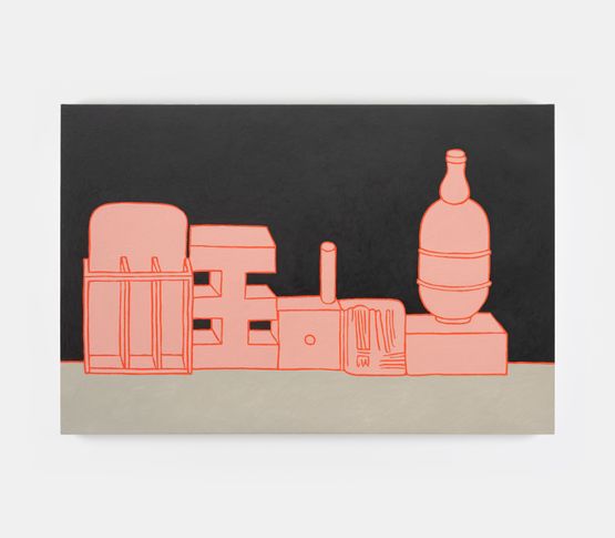 city at night by Nathalie Du Pasquier contemporary artwork Painting
