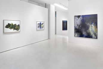 Contemporary art exhibition Hans Hartung Work from the 1960s at SETAREH Dusseldorf Germany