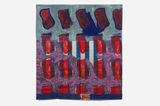 Sans titre n178 by Claude Viallat contemporary artwork painting