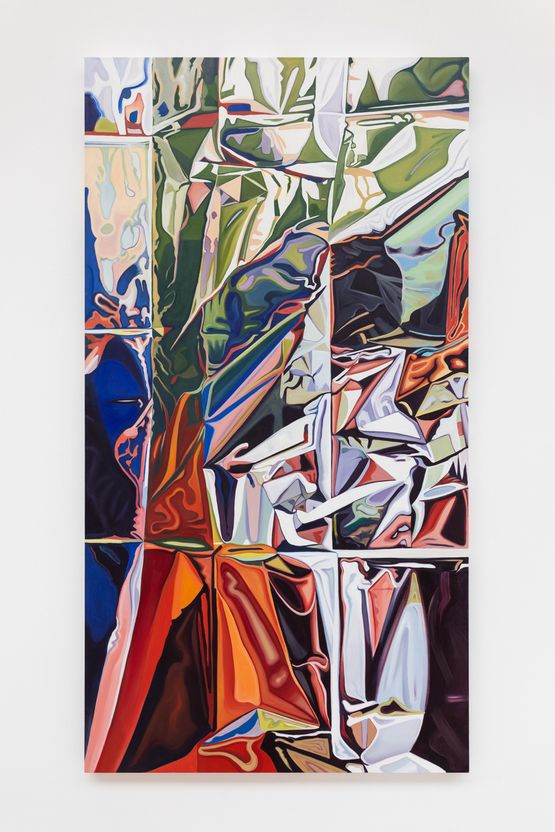 Fabric by Lewis Miller contemporary artwork Painting