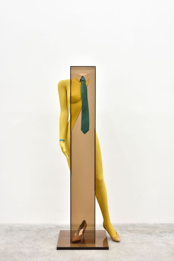 Stepping Out by Allen Jones contemporary artwork Sculpture