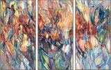 Morning 1-3 by Sabine Moritz contemporary artwork painting