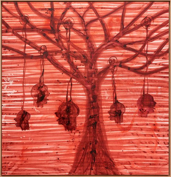 Bitter Crop by Barthelemy Toguo contemporary artwork Painting