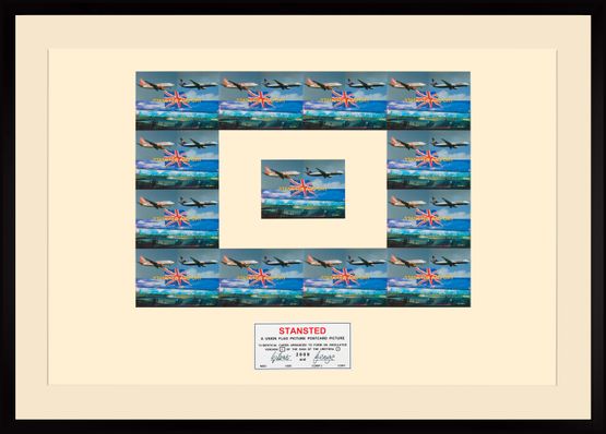 Stansted by Gilbert  George contemporary artwork Mixed Media