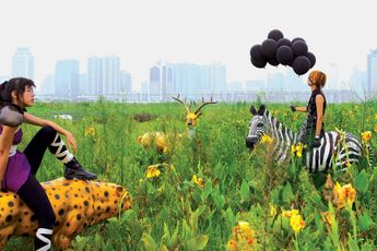 Contemporary art exhibition Cao Fei Testimonies to the Near Future at Kunstmuseum Basel Switzerland