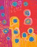 Winpa and all the Jila by Daniel Walbidi contemporary artwork Painting