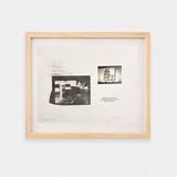 Dark Blond by Eugenio Espinoza contemporary artwork print works on paper