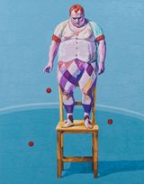Untitled by Elias Izoli contemporary artwork painting works on paper