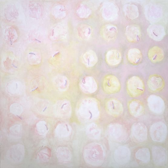 Flower sponges by Emily Rae Smith Labuschagne contemporary artwork Painting