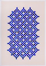 Series 5 Number 4 by Lubna Chowdhary contemporary artwork painting works on paper