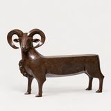 Mouflon Bench by Daniel Daviau contemporary artwork sculpture