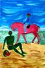 Segregated Safari 2 by Agil Abdullayev contemporary artwork Painting