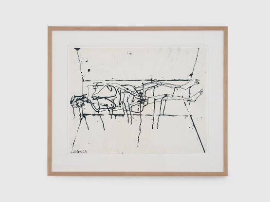 Untitled by Georg Baselitz contemporary artwork Painting