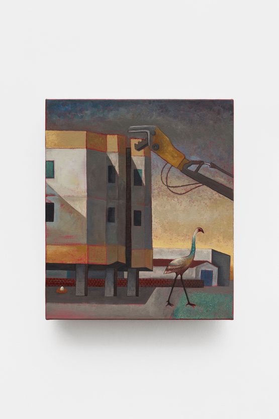 Demolicao by Anna Livia Taborda Monahan contemporary artwork Painting