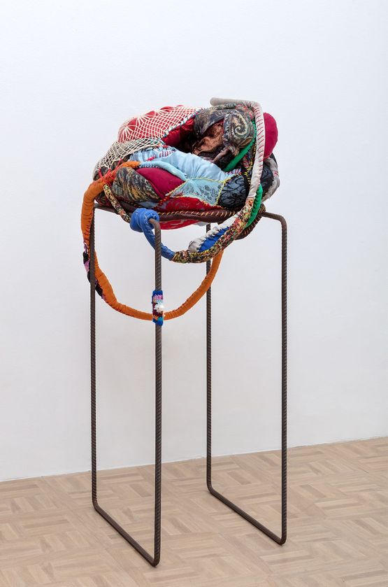 Untitled Entre Perola e Vergalhao series by Sonia Gomes contemporary artwork Sculpture