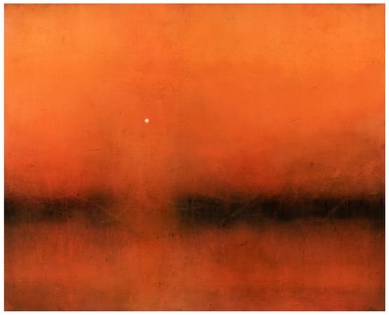 Evens Fire by Richard Whadcock contemporary artwork Painting