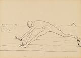 Big Cycle Drawings 224 by Vladimir Kokolia contemporary artwork drawing