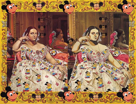 Noble Woman by Ji Wenyu contemporary artwork Painting