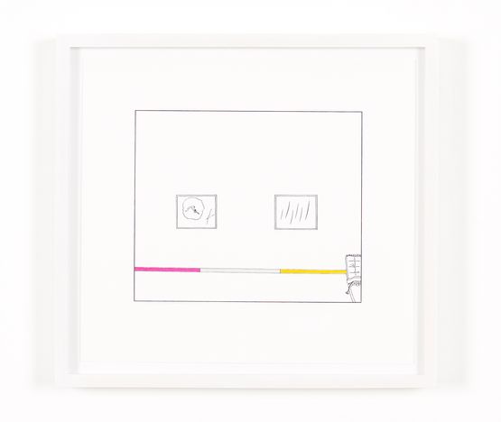 Berlin traced and painted Third by Louise Lawler contemporary artwork Painting