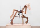 Ladder Horse by William Kentridge contemporary artwork Sculpture