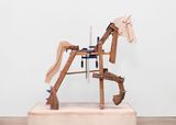 Ladder Horse by William Kentridge contemporary artwork sculpture