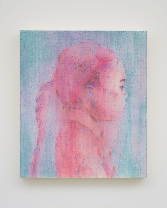 Portrate in Profile by Noritaka Tatehana contemporary artwork Painting