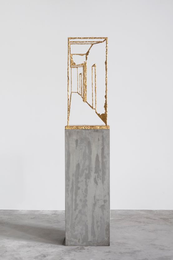 Beyond Gold 20200303 by Cai Lei contemporary artwork Sculpture