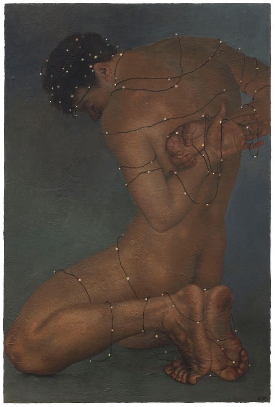 Fairy Lights by Yan Bingqing contemporary artwork Painting
