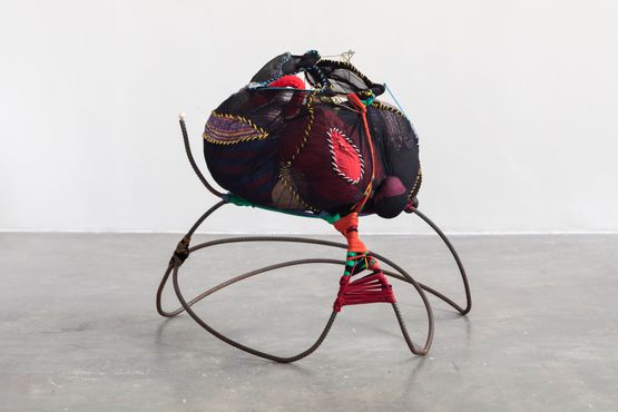 Casa Alugada by Sonia Gomes contemporary artwork Sculpture