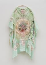 Tablecloth by Junko Oki contemporary artwork sculpture textile