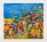 Gold Hills by Joshua Petker contemporary artwork painting