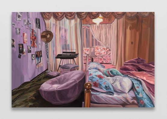 What you leave behind by Anna Freeman Bentley contemporary artwork Painting