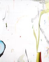 Falling murmurs by Qingzhen Han contemporary artwork painting