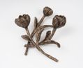 three flowers by Andrew Lord contemporary artwork Sculpture