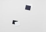 Antarctica XI-05 indigo-wei by Lutz Fritsch contemporary artwork painting