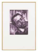 NYC Purple by Giangiacomo Rossetti contemporary artwork painting print