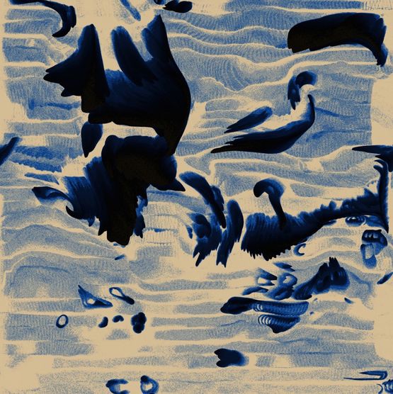 Naufrage I by William Mapan contemporary artwork Painting