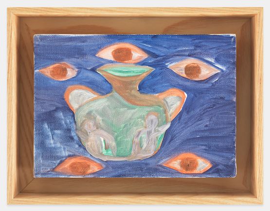 Untitled by Ficre Ghebreyesus contemporary artwork Painting