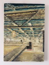 Centre Pompidou Paris by Selwyn Steyn contemporary artwork painting