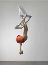 Loungers 1 by Sarah Lucas contemporary artwork sculpture