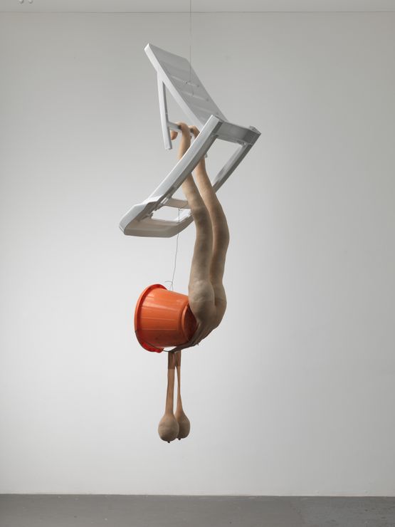 Loungers 1 by Sarah Lucas contemporary artwork Sculpture