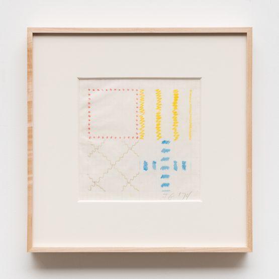 Test Pattern Sequence by Tina Girouard contemporary artwork Drawing