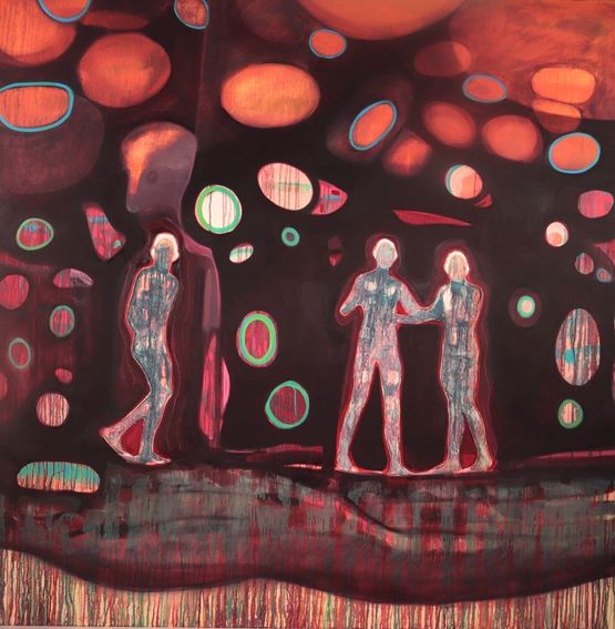 displace by Tom Speedy contemporary artwork Painting