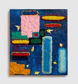 Still Life with 7 Yellow Petals by Daniel Chen contemporary artwork painting